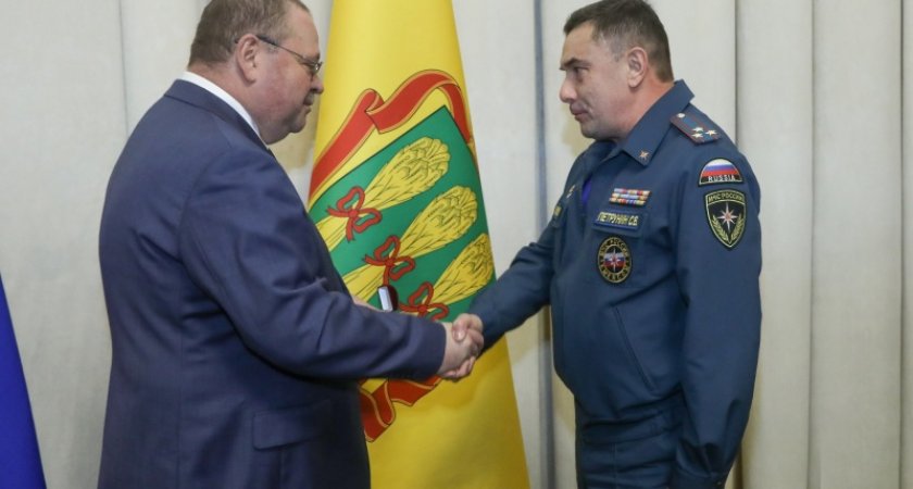 Пензенец получил награду Заслуженного спасателя