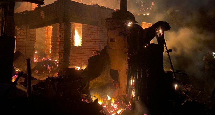 В Кузнецке Пензенской области за сутки сгорели два дома
