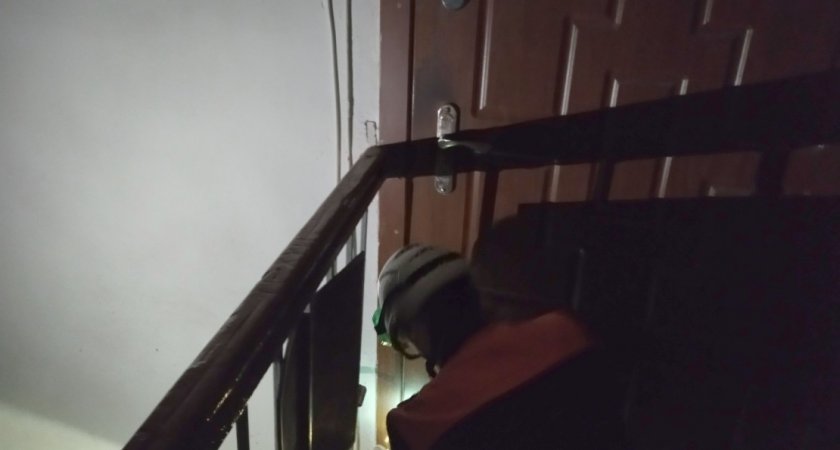 В Пензе спасатели вскрыли дверь в квартиру женщины, которой требовалась помощь медиков 