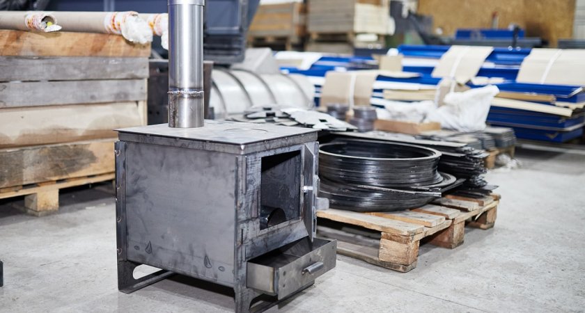 В Пензе начали производить мобильные печи для российской армии