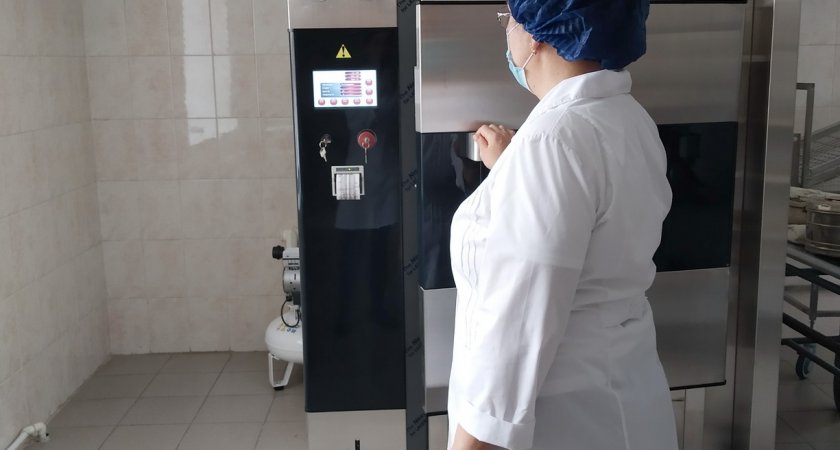 В пензенский роддом поступили новые стерилизаторы с автоматическим управлением