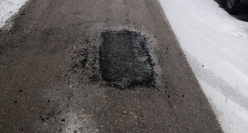 В Пензе после обращений жителей устранили аварийные нарушение на дороге в микрорайоне ГПЗ