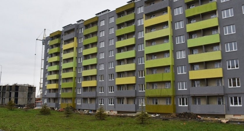 На 95% завершено строительство первого дома в микрорайоне Заря