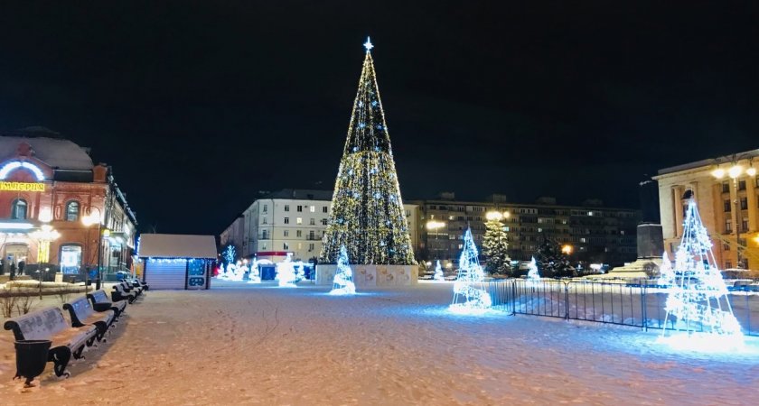 В Пензе на площади Ленина появятся Дом Деда Мороза и ярмарочные павильоны