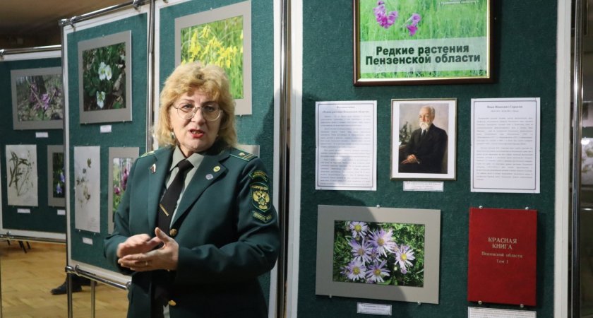 В Краеведческом музее открыли выставку редких растений области 