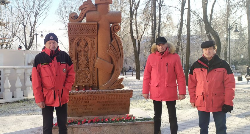 Пензенские спасатели почтили память жертв землетрясения в Армении
