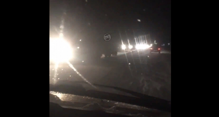 В Пензенской области из-за крупной аварии на трассе М-5 образовалась большая пробка 