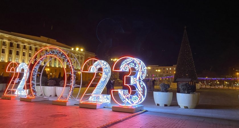Новогодние торжества в Пензе продлили до 14 января 