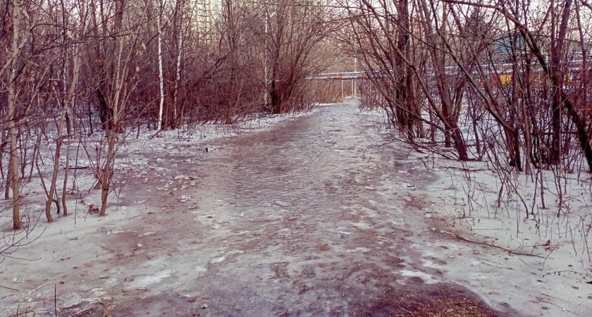 В Пензе из-за гололеда резко усугубилась ситуация на дорогах