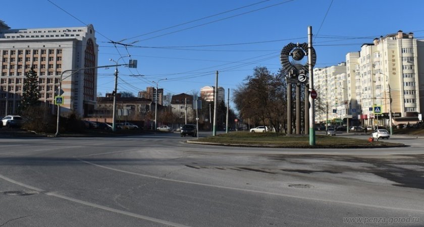 Улицу Пушкина в Пензе отремонтируют в 2023 году 