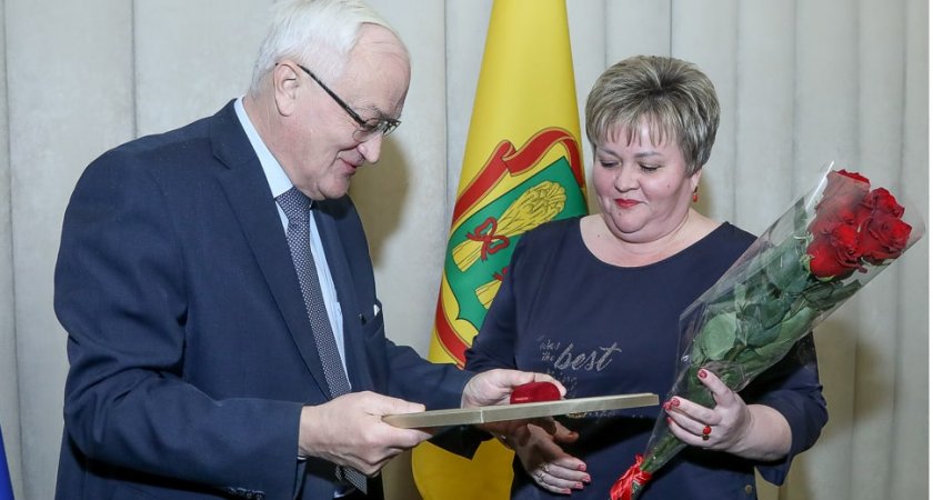 В правительстве Пензенской области в честь праздника наградили энергетиков