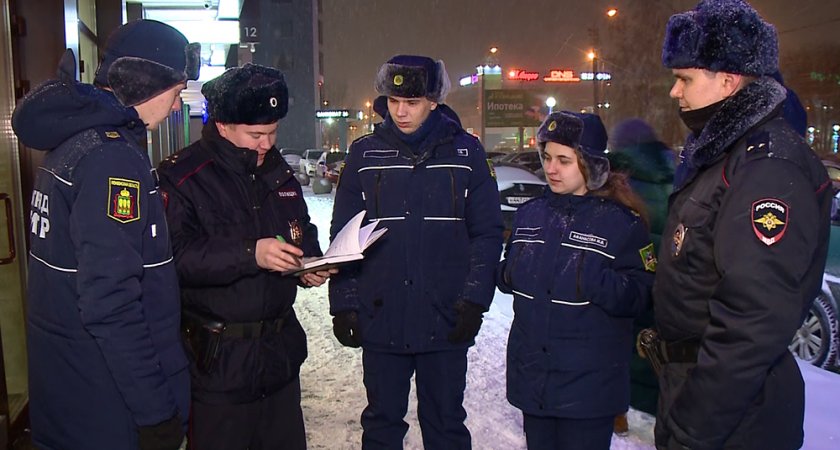 Полиция Пензы рассказала, как в городе прошла новогодняя ночь 