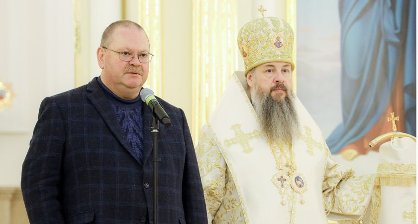 Пензенский губернатор обратился к жителям на богослужении в Спасском соборе