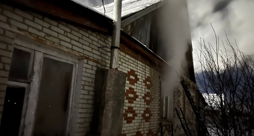 Ночью в Пензенской области мужчина сгорел в собственном доме