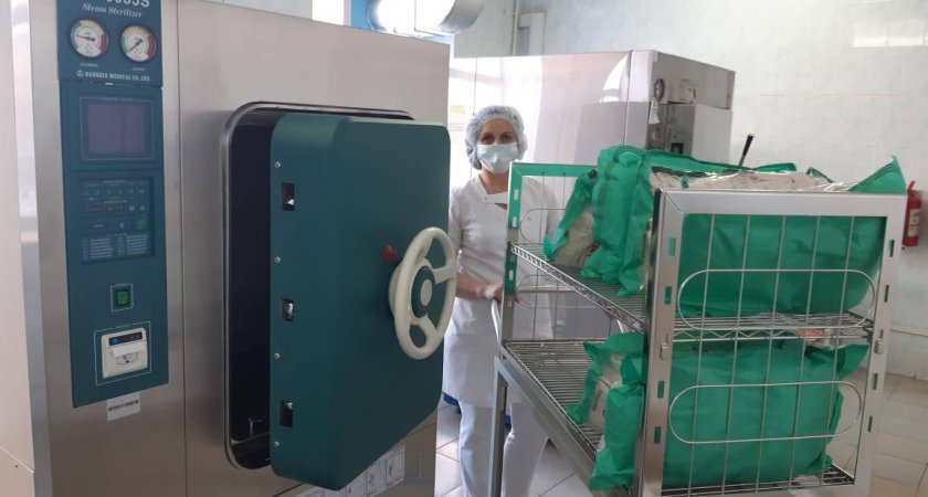 В Пензенской клинической больнице появился стерилизатор почти за 7 миллионов рублей