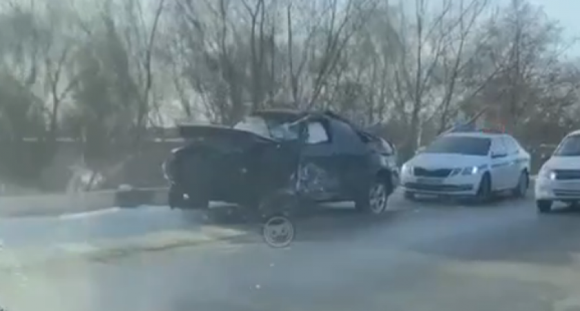 Появилось новое видео с места, где BMW вылетел с моста в Пензе