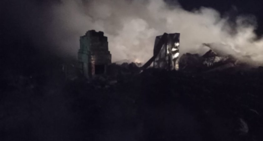 В пожаре в Мокшанском районе погибли мужчина и женщина 