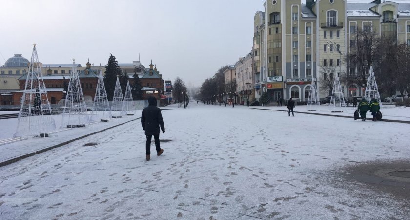 Во вторник в Пензенской будет небольшой снег и гололедица 