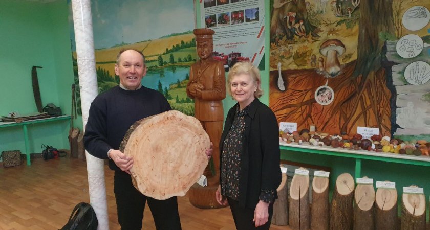 В пензенском музее леса появился новый необычный экспонат