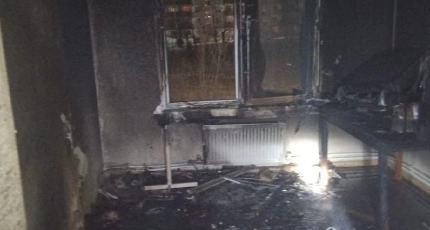 В Сурске произошел пожар в многоквартирном доме, есть пострадавший 