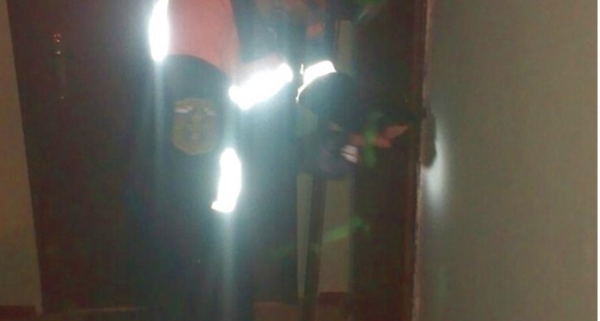 Пензенские спасатели вызволили из запертой квартиры избитую женщину