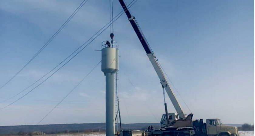 В Вадинском районе капитально отремонтируют водонапорную башню