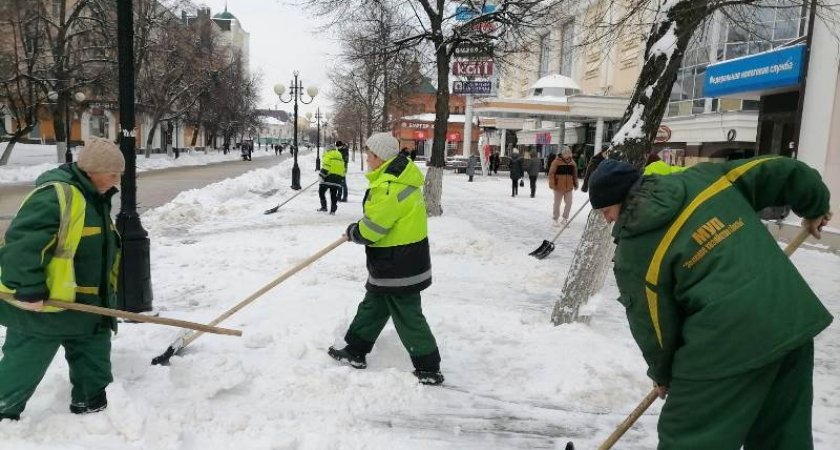 Пензенские дорожные организации перевели на усиленный режим работы