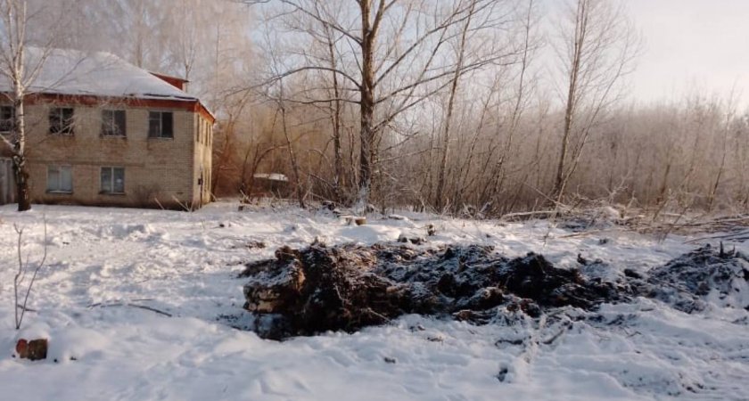 В селе Крюково Белинского района готовят место под новый ФАП