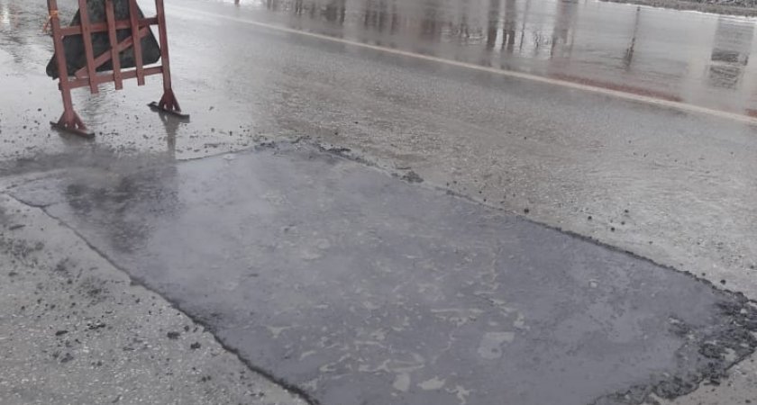 На дорогах Пензы проводится ямочный ремонт