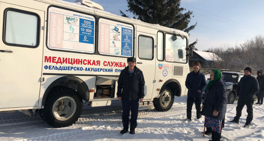Более 250  жителей Белинского района прошли диспансеризацию в передвижном ФАПе