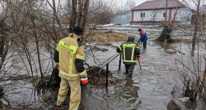 В селе Малая Сердоба из-за паводка жители трех улиц были эвакуированы 