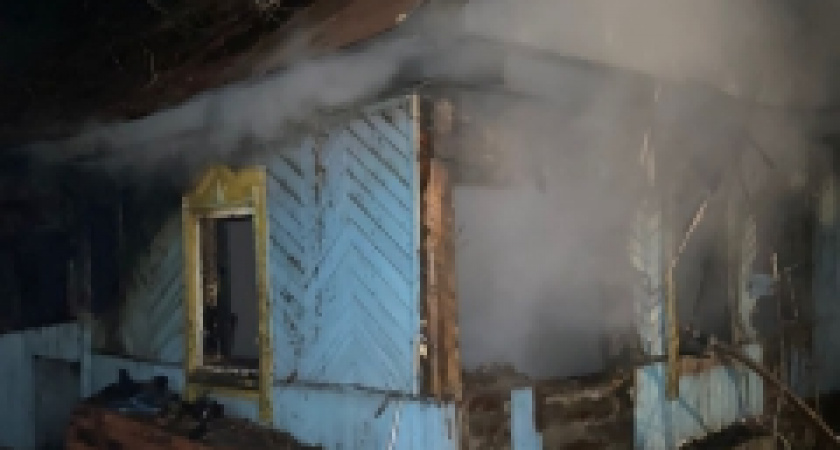 В Каменке в собственном доме сгорел мужчина