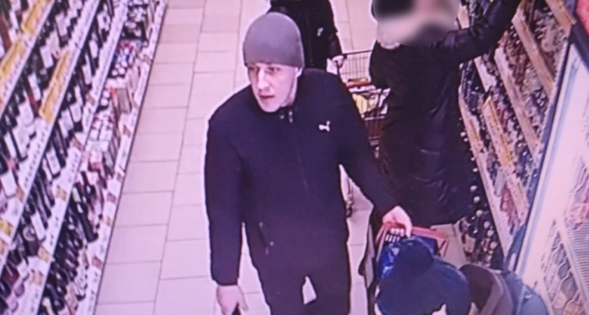 Пензенские полицейские ищут мужчину, который ограбил магазин 