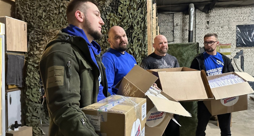 Пензенские волонтеры доставили в войсковую часть ЛНР медикаменты