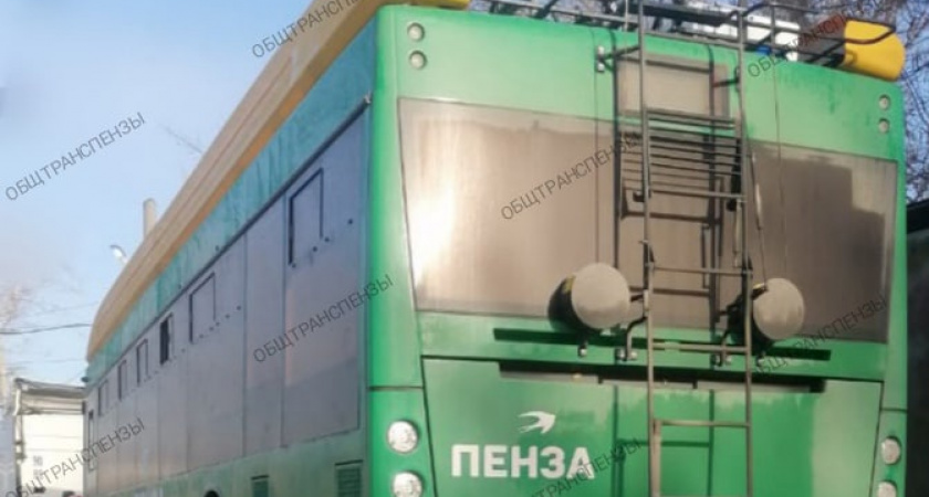 В Пензу приехали первые новые обещанные троллейбусы