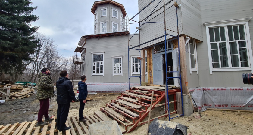 Министр культуры проверил ход строительства пензенского планетария 