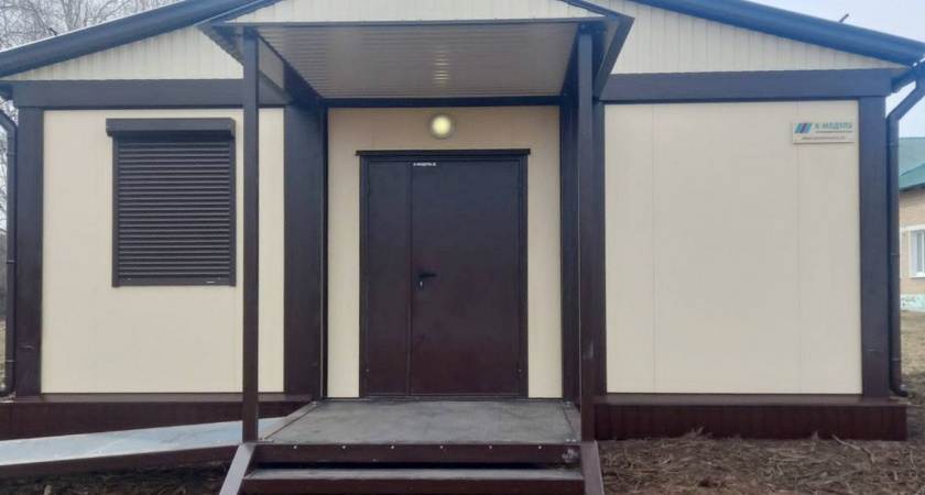 В Городищенском районе возвели еще один модульный ФАП