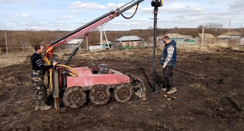 В селе Саполга Пензенской области подготовили площадку для строительства нового ФАПа