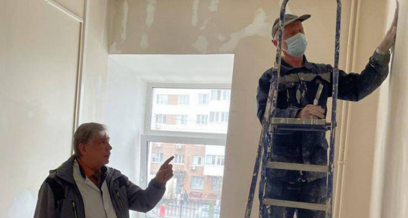 В Пензе проводят ремонт в дерматовенерологическом отделении КИМа