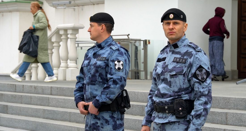 В обеспечение безопасности на Пасху примут участие росгвардейцы 