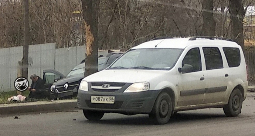 На Ново-Тамбовской в Пензе произошло серьезное ДТП с пострадавшими