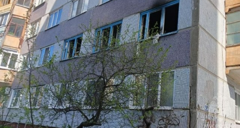 В Пензе 23 апреля из-за пожара в многоэтажке эвакуировали 10 человек 