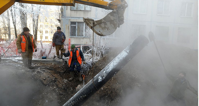 В мэрии Кузнецка сообщили об изношенности теплосетей на 80 процентов