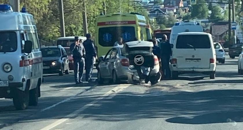 В Пензе на Бекешской произошло серьезное ДТП с пострадавшими