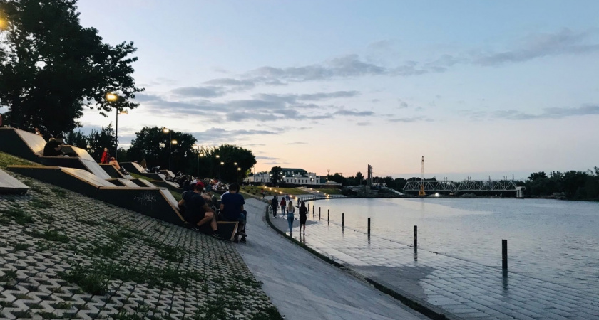 Правый берег набережной реки Суры в Пензе отремонтируют через два года