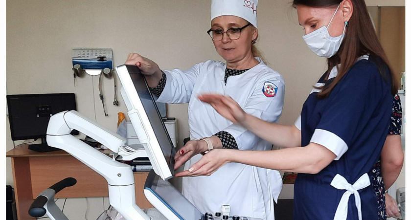 В больнице Пензы появился аппарат УЗИ за 5 миллионов для пациентов с патологиями сердца