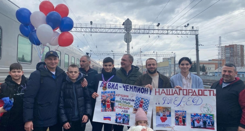 Юный спортсмен из Пензенской области Давид Алабян стал победителем первенства ПФО по боксу