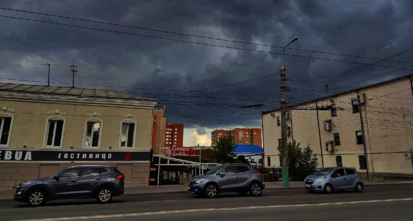 В воскресенье в Пензенской области ожидается желтый уровень погодной опасности