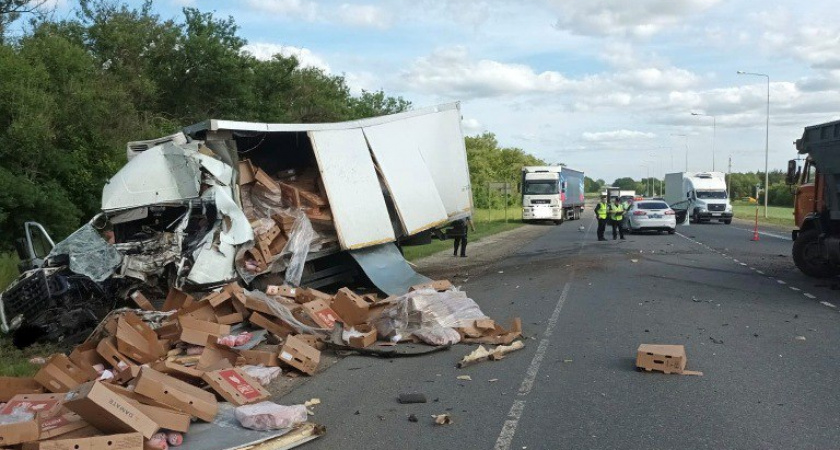 Стали известны подробности аварии около Мокшана, где погиб водитель «ГАЗона»