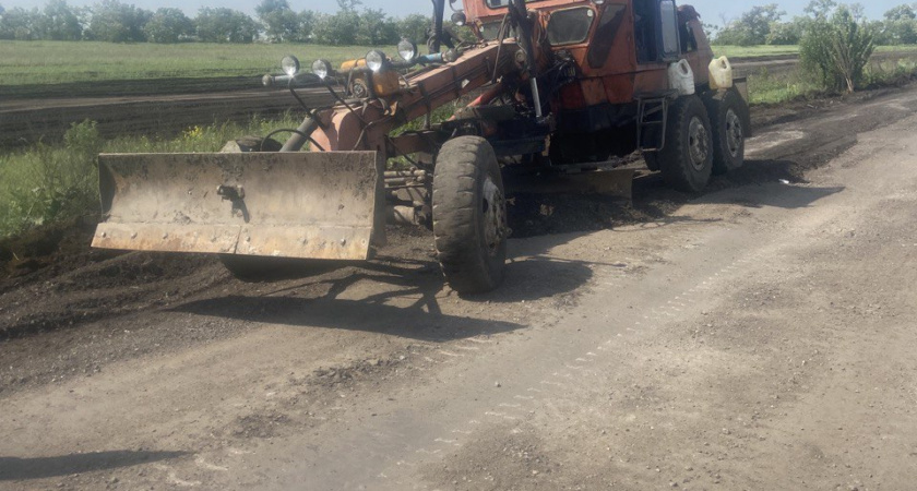 Пензенские дорожники начали ремонт дороги «Пологи – Токмак» в Запорожской области